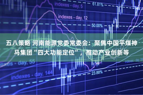 五八策略 河南能源党委常委会：聚焦中国平煤神马集团“四大功能定位”，推动产业创新等
